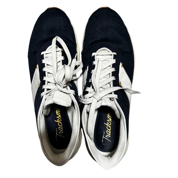 Tracksmith Eliot Runner Navy/Ivory Gum Sole US 11.5 main image 7